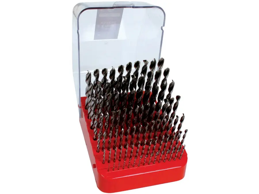 Sada vrtáků 91-dílná, 1,00-10,00x0,1mm S338RCZ004HSSCo5, stoj. plast. s víkem + RC Stavební náklaďák 4x4 se silným vyklápěcím mechanizmem 2,4GHz